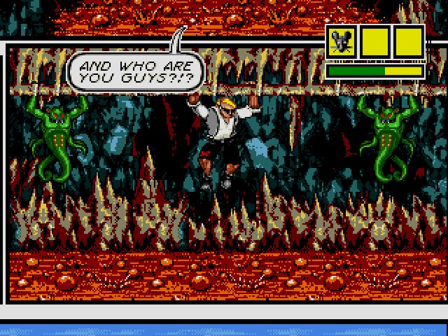 Comix Zone screenshot - Episode 3: Curse of the Dead Ships  Page 1
